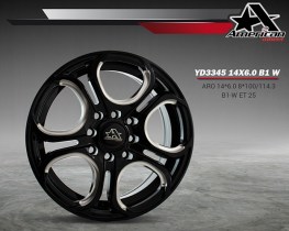 YD3345-14X6.0-B1-W-FEGOAUTO